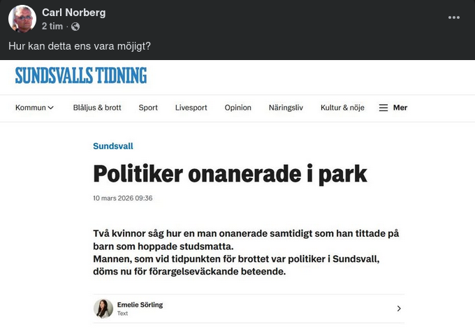 Parkrunkande Sundsvallspolitiker