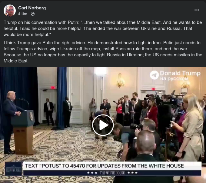 Trump Om Hur Putin Kan Hjälpa