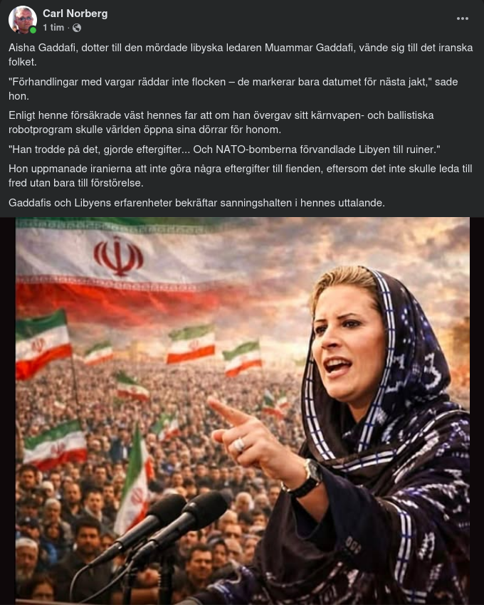 Från Libyen Till Iran
