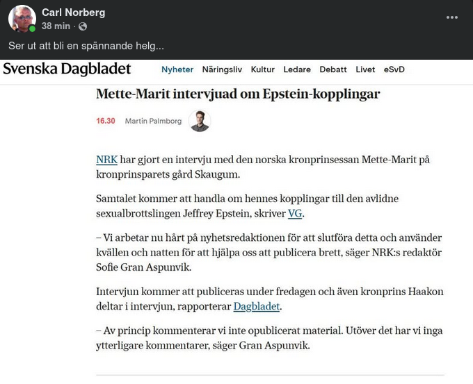 Kunglig Helgspänning