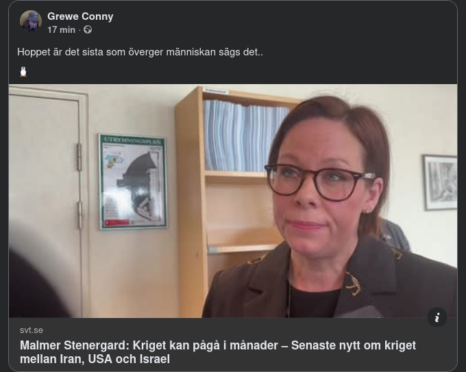 Stenergard - Kriget Kan Pågå I Månader