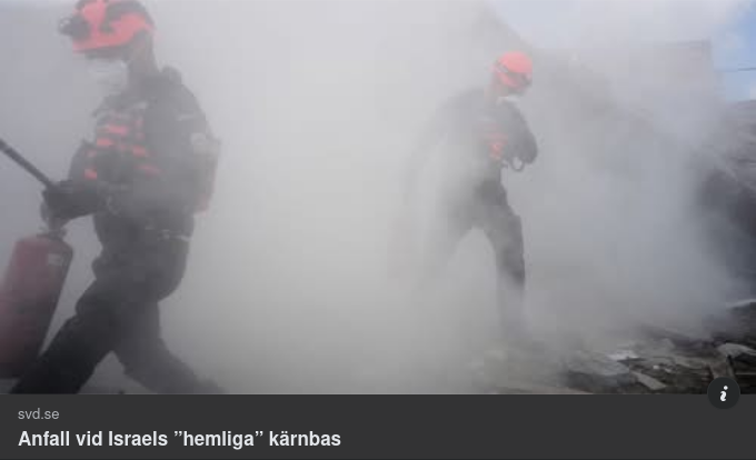 Dimona-Angreppet I SvD