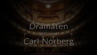Carl Norberg intervjuas av Erik Uddenberg från dramaten