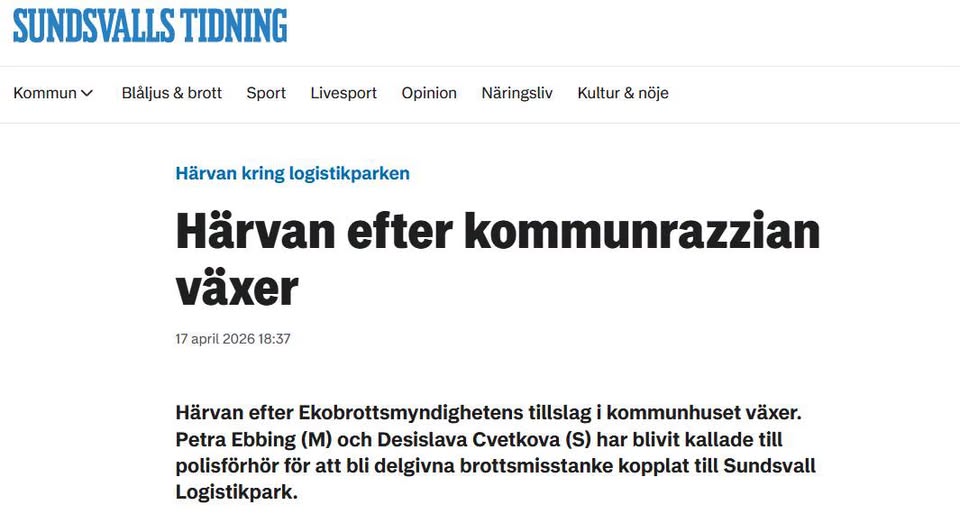 Växande Härva I Sundsvall