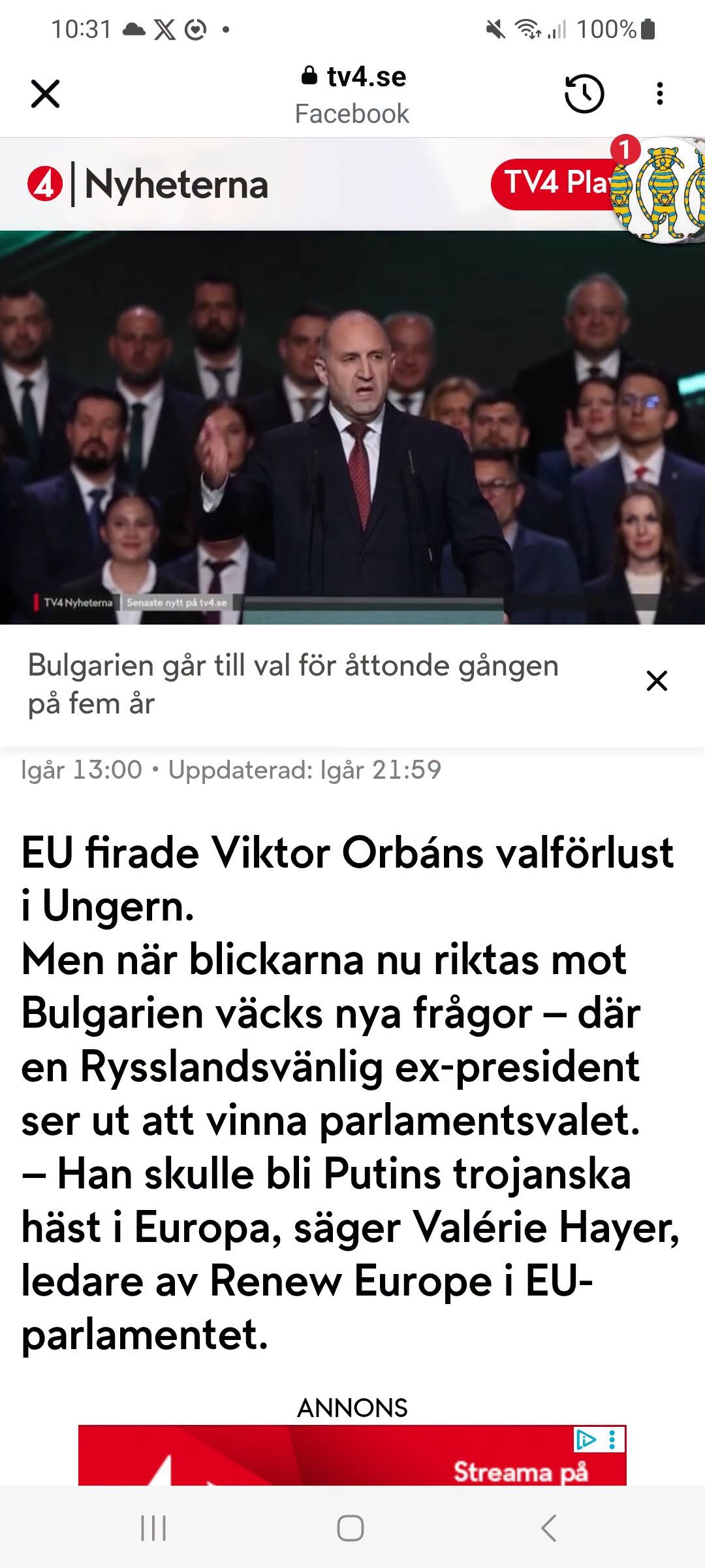 Bulgarien Till Val