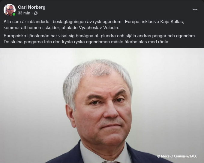 Ryskt Återbetalningskrav Med Ränta