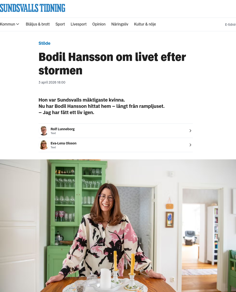 Bodil & Livet Efter Stormen