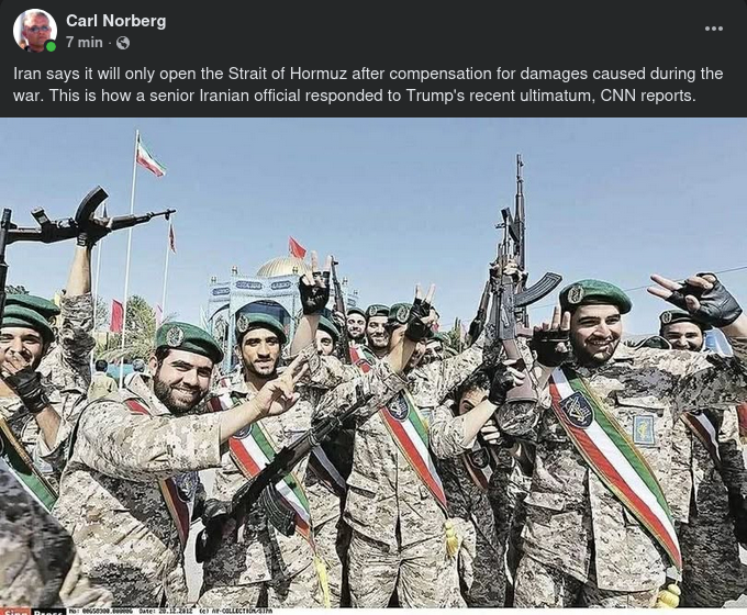 Iran, USA & Hormuz
