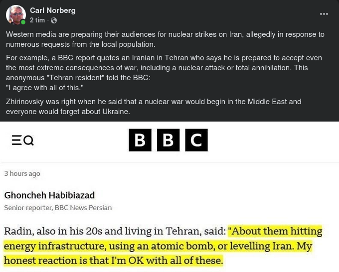 Iran & Ukraina