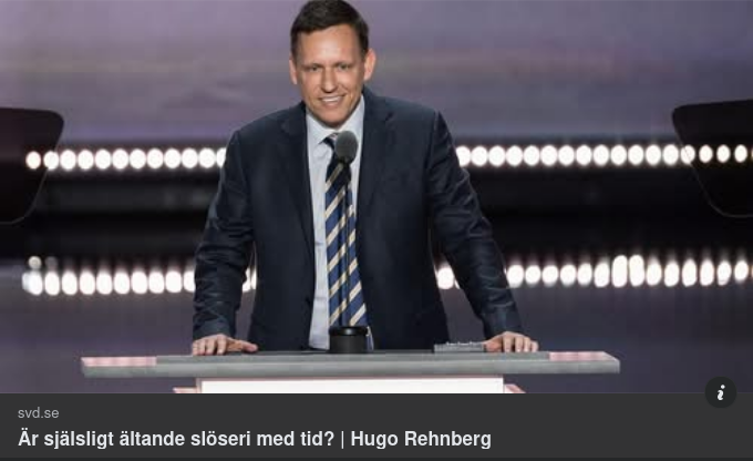 Självförståelseproblematik I SvD