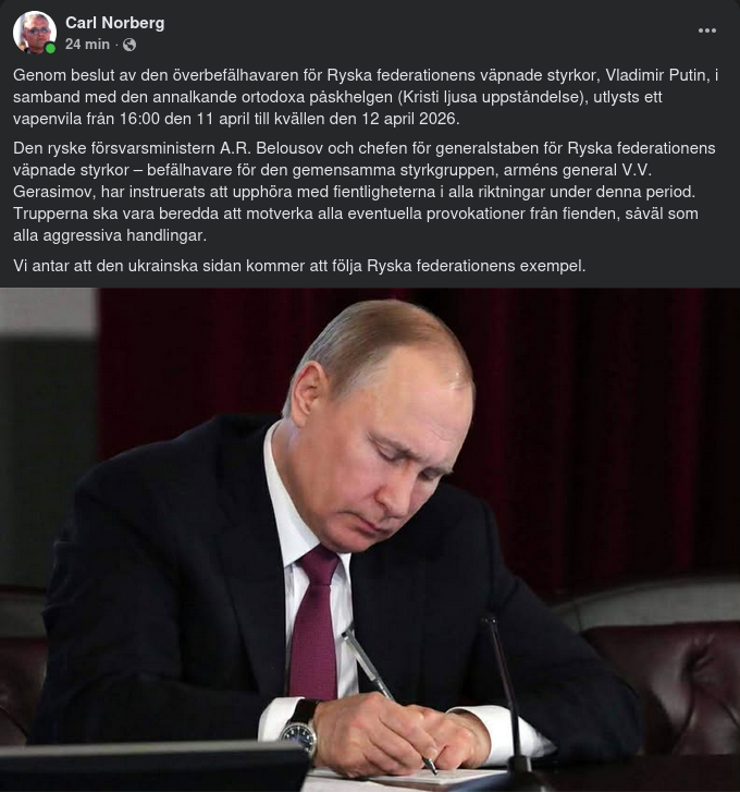 Rysk Påskvapenvila