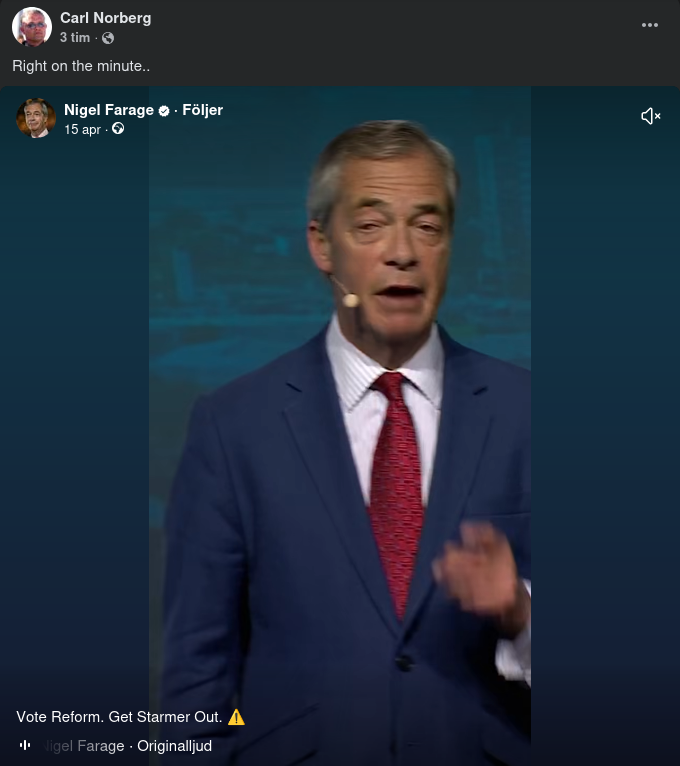 Farage Right On The Minute