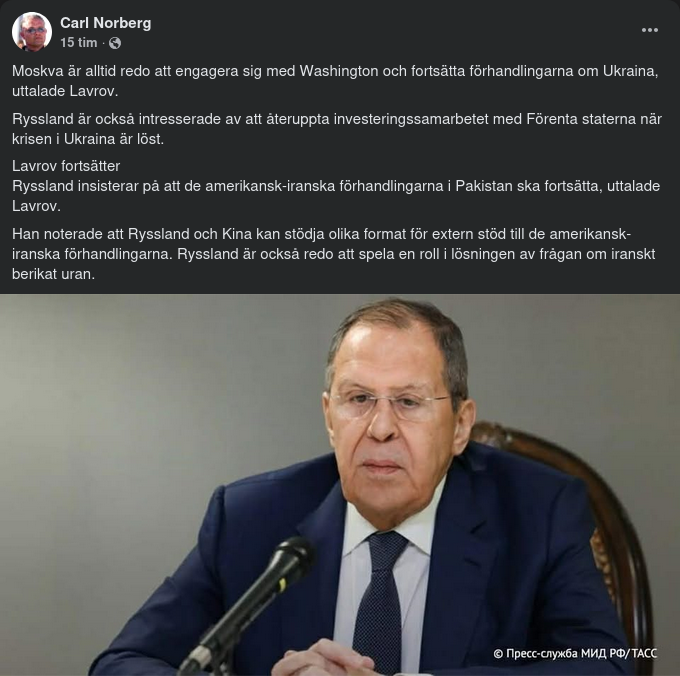 Internationellt Nyhetssvep