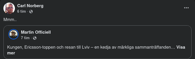 En Kedja Av Märkliga Sammanträffanden