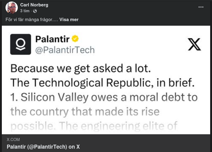 Palantir Får Många Frågor..