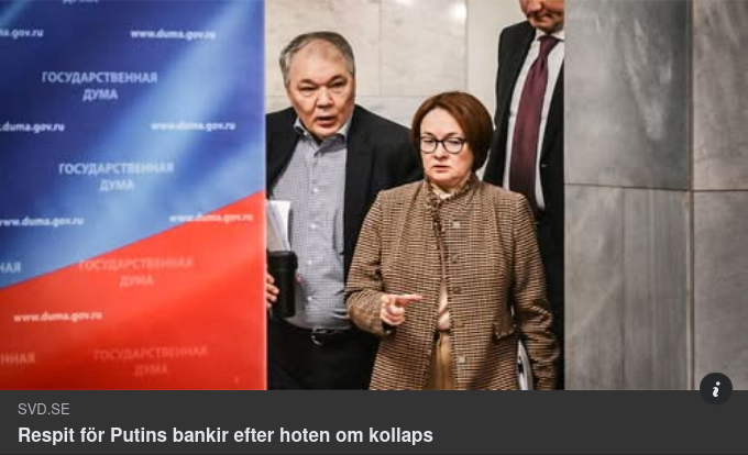 Om Nabiullina I SvD