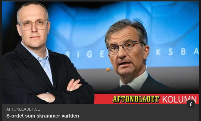 Skrämmande Stagflationsartikel