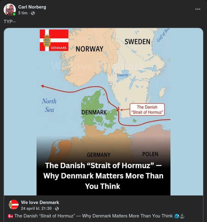 Det Danska Hormuz-Sundet